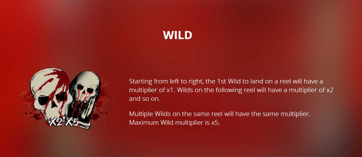 Dead, Dead or Deader slot game wild symbol