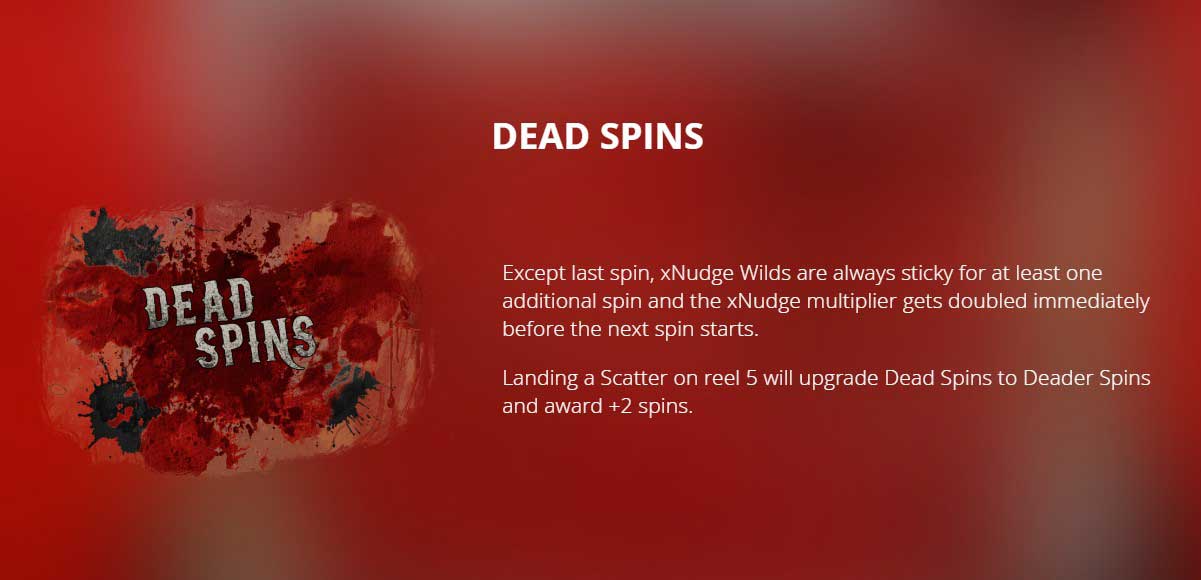 Dead, Dead or Deader slot game dead spins