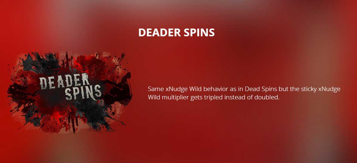 Dead, Dead or Deader slot game deader spins